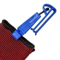 Klips do przypięcia rękawic Worklink SuperTECH CLIP II - niebieski