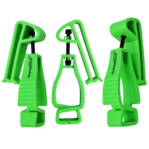 Klips do przypięcia rękawic Worklink SuperTECH CLIP II - zielony
