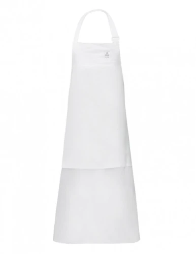 Fartuch z wzmocnieniem model 108/WZ - biały - 120/120