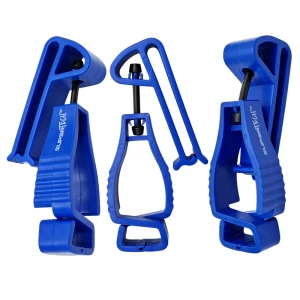 Klips do przypięcia rękawic Worklink SuperTECH CLIP II - niebieski