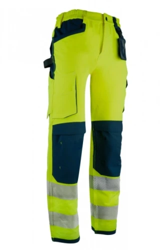 Spodnie ostrzegawcze do pasa Coverguard FIORD żółte