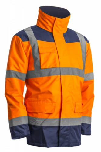 Kurtka parka Coverguard 7KAN KANATA 4w1 - pomarańczowy HV