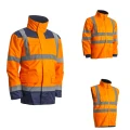 Kurtka parka Coverguard 7KAN KANATA 4w1 - pomarańczowy HV