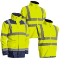 Kurtka ostrzegawcza parka Coverguard 7KAN KANATA 4w1 - żółta HV