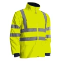 Kurtka ostrzegawcza parka Coverguard 7KAN KANATA 4w1 - żółta HV