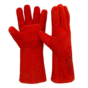 Rękawice spawalnicze M-GLOVE POSEJDON RED