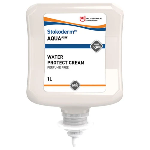 Krem ochronny wodoodporny Stokoderm Aqua PURE - wkład do dozownika 1L