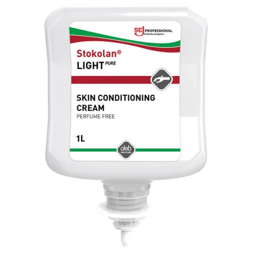 Krem do pielęgnacji skóry Stokolan Light PURE - wkład do dozownika 1L