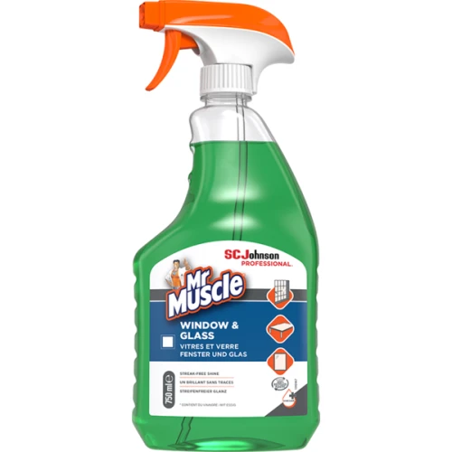 Płyn do mycia powierzchni szklanych Mr Muscle Window & Glass - 750ml