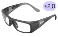 Okulary ochronne Coverguard SERVAL - powiększające +2.0