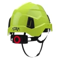 Hełm ochronny ATRA 40V, wentylowany, więźba obrotowa - Hi-Vis zielony