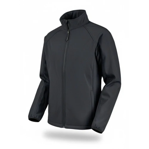 Kurtka softshellowa Active Gear Softy Black Jacket - czarny