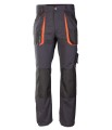 Spodnie do pasa BRIXTON PRACTICAL - grafit-pomarańcz