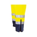 Spodnie ostrzegawcze do pasa AIRPORT 7AIT POLIESTER wodoodporne - żółty